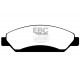 EBC Féktárcsák Első fékbetétek EBC Yellowstuff Street + Track DP41742R | race-shop.hu