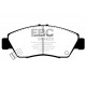 EBC Féktárcsák Első fékbetétek EBC Yellowstuff Street + Track DP4890R | race-shop.hu