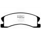 EBC Féktárcsák Első fékbetétek EBC Yellowstuff Street + Track DP41664R | race-shop.hu