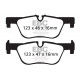 EBC Féktárcsák Hátsó fékbetétek EBC Redstuff Ceramic DP32132C | race-shop.hu