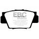 EBC Féktárcsák Hátsó fékbetétek EBC Yellowstuff Street + Track DP4873R | race-shop.hu