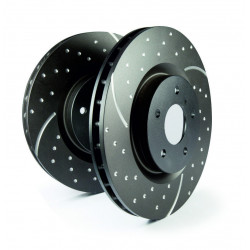 Hátsó féktárcsák EBC Turbo Grooved GD1671