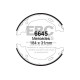 EBC Féktárcsák Hátsó fékpofák EBC Replacement 6645 | race-shop.hu