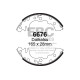 EBC Féktárcsák Hátsó fékpofák EBC Replacement 6676 | race-shop.hu