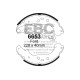 EBC Féktárcsák Hátsó fékpofák EBC Replacement 6653 | race-shop.hu