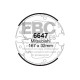 EBC Féktárcsák Hátsó fékpofák EBC Replacement 6647 | race-shop.hu