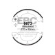 EBC Féktárcsák Hátsó fékpofák EBC Replacement 6673 | race-shop.hu