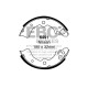 EBC Féktárcsák Hátsó fékpofák EBC Replacement 6491 | race-shop.hu