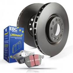 Еlső szett EBC PDKF1963 - Féktárcsák Premium OE + Fékbetétek Ultimax OE
