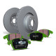 EBC Féktárcsák Első szett EBC PD01KF162 - Féktárcsák Premium OE + Fékbetétek Greenstuff | race-shop.hu