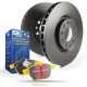 EBC Féktárcsák Еlső szett EBC PD03KF280 - Féktárcsák Premium OE + Fékbetétek Yellowstuff | race-shop.hu