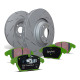 EBC Féktárcsák Első szett EBC PD06KF385 - Féktárcsák Ultimax Grooved + Fékbetétek Greenstuff | race-shop.hu