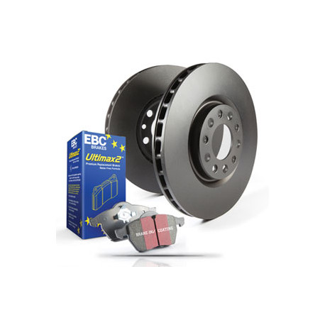 EBC Féktárcsák Hátsó szett EBC PDKR596 - Féktárcsák Premium OE + Fékbetétek Ultimax OE | race-shop.hu