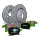 EBC Féktárcsák Hátsó szett EBC PD16KR060 - Féktárcsák BSD Grooved + Fékbetétek Greenstuff | race-shop.hu