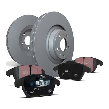 EBC Féktárcsák Első + Hátsó szett EBC PD40K407 - Féktárcsák Premium OE + Fékbetétek Ultimax OE | race-shop.hu