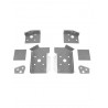 Chassis reinforcement plates for BMW E46 (COMPETITION KIT)