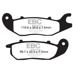 EBC Fékbetét Organic FA375