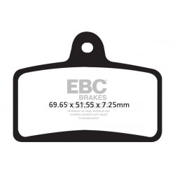 EBC Fékbetét Organic FA399