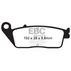 EBC Fékbetét Organic FA FA196