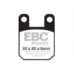EBC Fékbetét Organic FA115