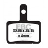 EBC Fékbetét Organic CFA327