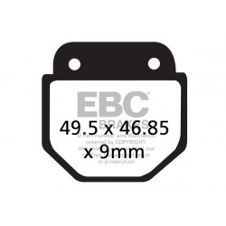 EBC Fékbetét Organic FA486
