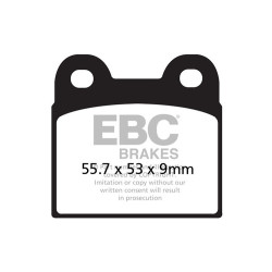 EBC Fékbetét Organic FA FA057