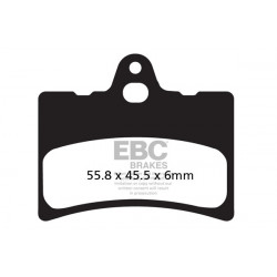 EBC Fékbetét Organic FA156