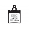 EBC Fékbetét Organic FA060