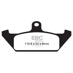 EBC Fékbetét Organic FA120