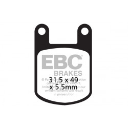 EBC Fékbetét Organic FA050