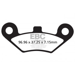 EBC Fékbetét Carbon TT FA453TT