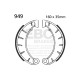 EBC Féktárcsák Moto EBC Első fékpofa Plain 949 | race-shop.hu