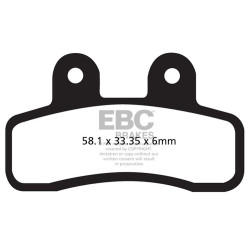 EBC Fékbetét Organic FA FA448