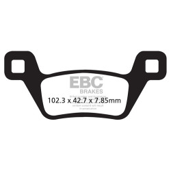 EBC Fékbetét Carbon TT FA600TT