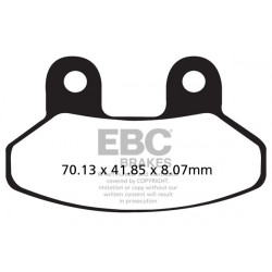 EBC Fékbetét Organic SFA306