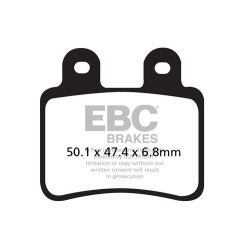 EBC Fékbetét Organic FA FA350