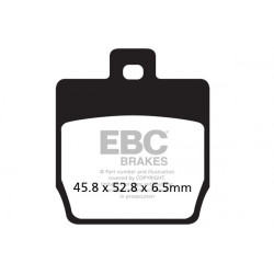 EBC Fékbetét Organic SFA268