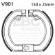 EBC Féktárcsák Moto EBC Fékpofa Plain V901 | race-shop.hu