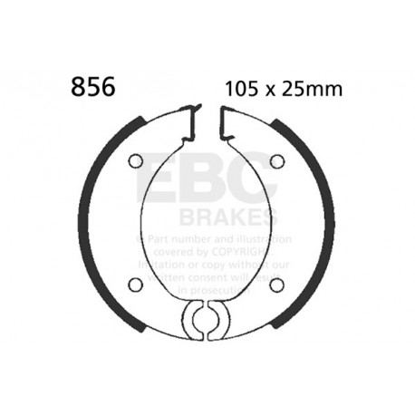EBC Féktárcsák Moto EBC Első Fékbetét Organic 805 | race-shop.hu