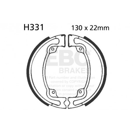 EBC Féktárcsák Moto EBC Fékpofa Organic H331 | race-shop.hu
