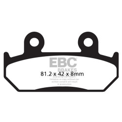EBC Fékbetét Organic FA FA121