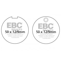 EBC Fékbetét Organic FA055