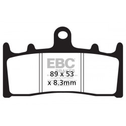EBC Fékbetét Organic FA188