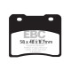EBC Féktárcsák Moto EBC Fékbetét Organic FA FA102 | race-shop.hu