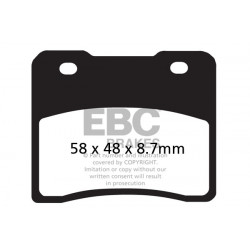 EBC Fékbetét Organic FA102