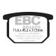 EBC Féktárcsák Moto EBC Fékbetét Organic FA065 | race-shop.hu