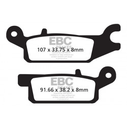 EBC Fékbetét Carbon TT FA443TT