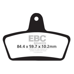 EBC Fékbetét Organic FA FA216/2