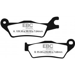EBC Fékbetét Organic FA FA715